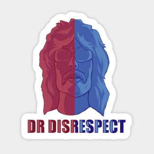 Dr Disrespect, Two Time Back to Back Champion Sticker